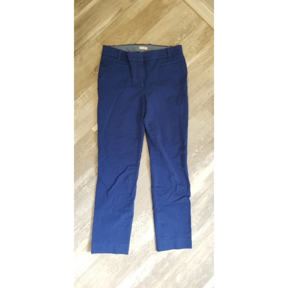 J Crew - Blue Stretch Pants Trousers - Picture 3 of 6